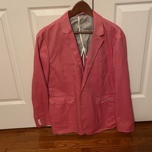 Express men’s blazer size 42R in salmon